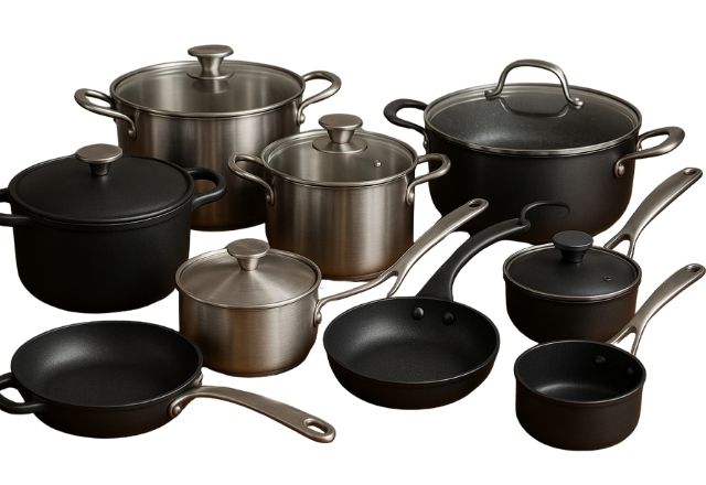 As 10 panelas mais usadas nas cozinhas.
