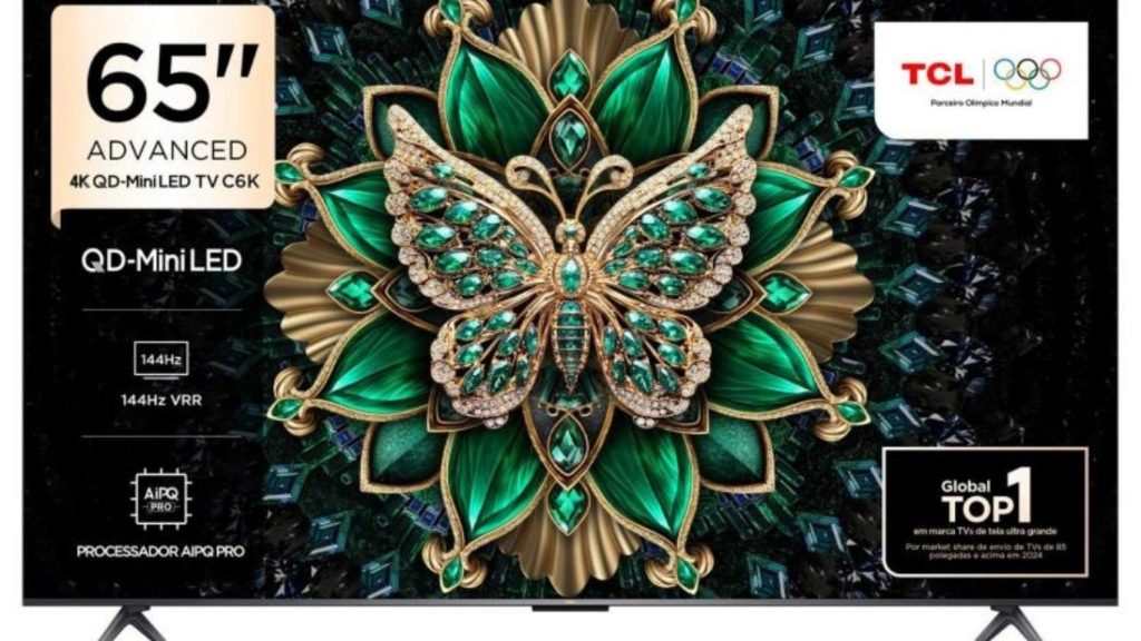 Smart TV 65” TCL Mini Led