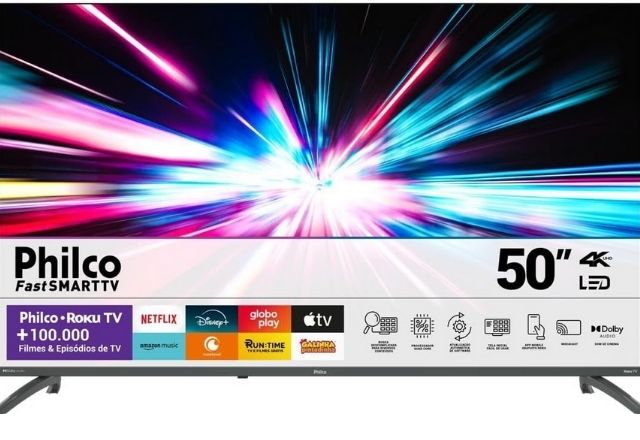 Smart tv philco 50
