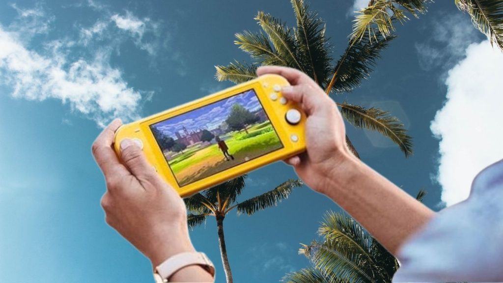 Video game nintendo switch lite